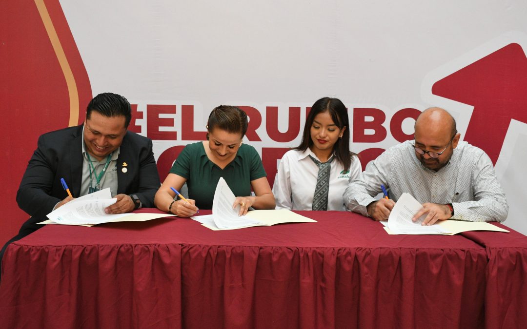 Fortalece Gobierno Municipal de Silao de la Victoria y CONALEP Silao, alianza en beneficio de estudiantes.