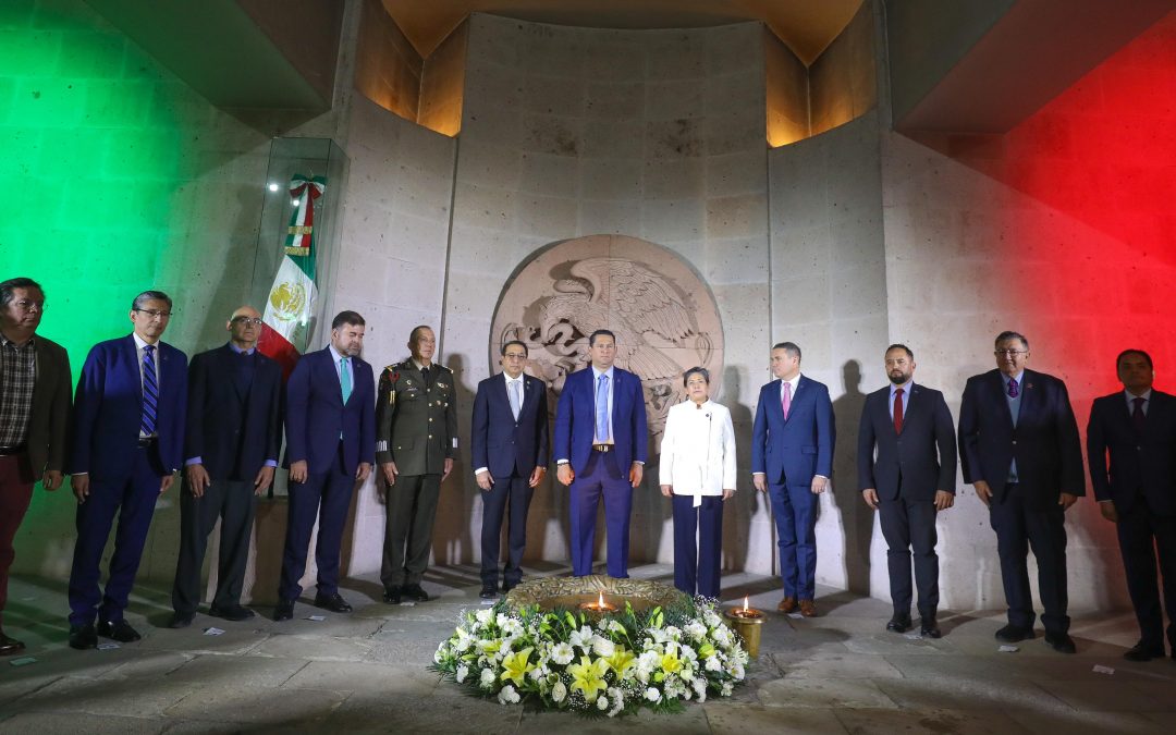 Renuevan el Fuego de la Libertad y la Soberanía guanajuatenses   
