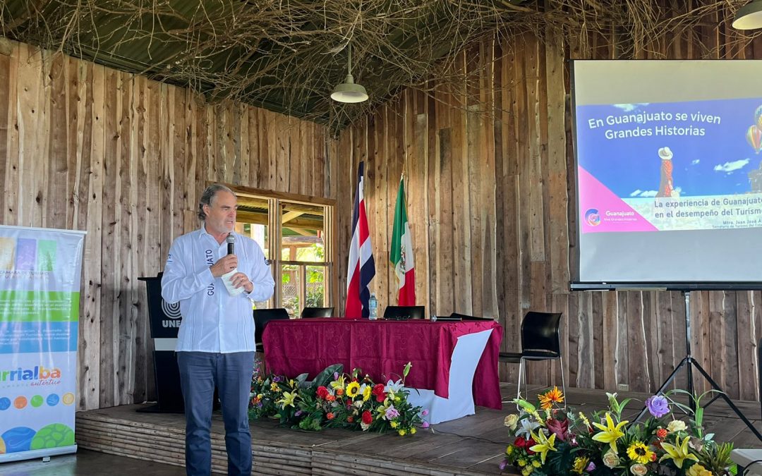 Expone Secretario de Turismo experiencia sustentable de Guanajuato en Turrialba, Costa Rica