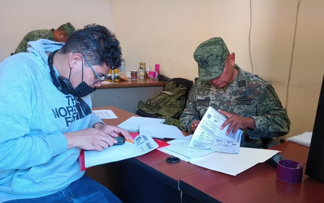 Inicia proceso de liberación de Cartillas del Servicio Militar Nacional en Silao de la Victoria.