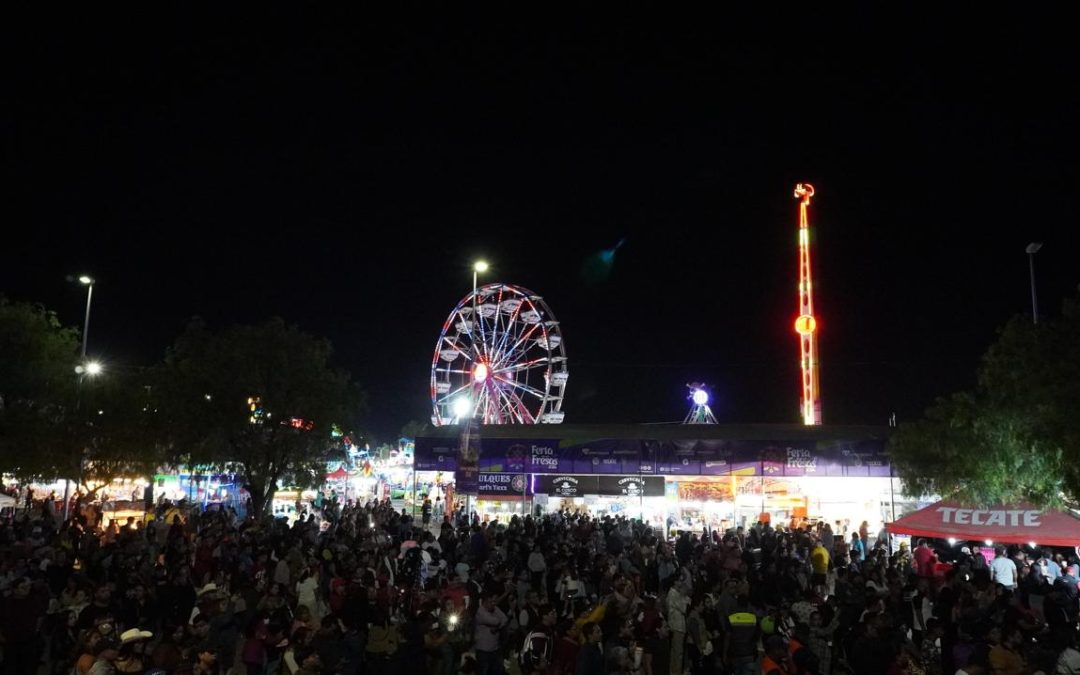 VISITAN MÁS DE 70 MIL PERSONAS FERIA DE LAS FRESAS