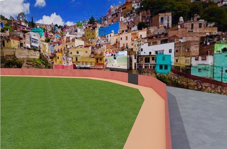 Dentro del histórico estadio de béisbol “José Aguilar y Maya” se vivirá una nueva ola de emociones con la instalación de una pantalla gigante y una kiss cam.