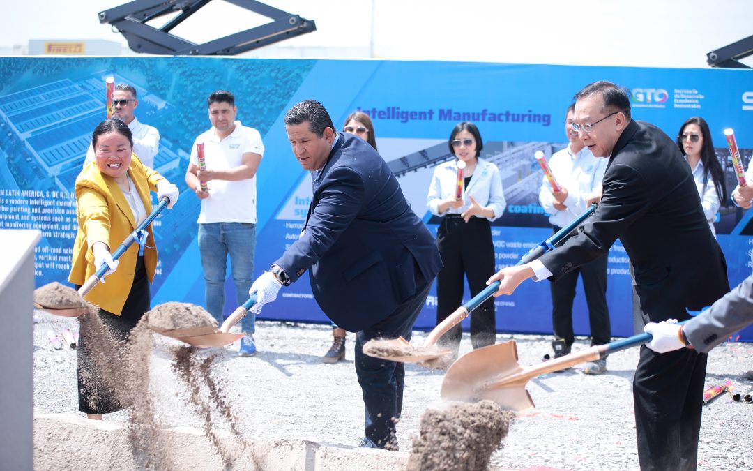 Inicia la construcción de la Planta SINOBOOM Latinoamérica en Guanajuato.