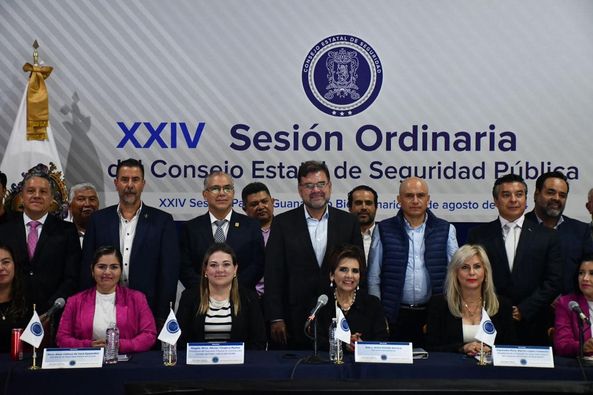 El Presidente Héctor Tinajero Muñoz participó en la Vigésima Cuarta Sesión Ordinaria del Consejo Estatal de Seguridad Pública, en la cual, se rindieron diversos informes relativos a la materia.