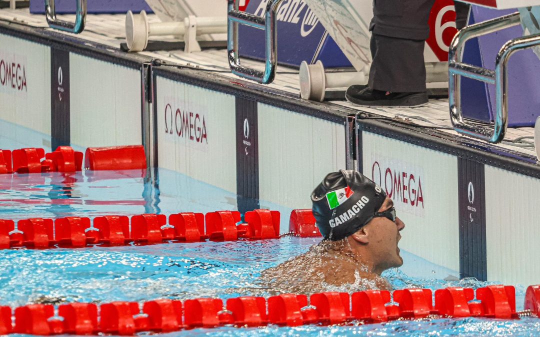 SEGUNDO BRONCE PARA ÁNGEL CAMACHO EN  LA PARA NATACIÓN DE PARIS 2024.