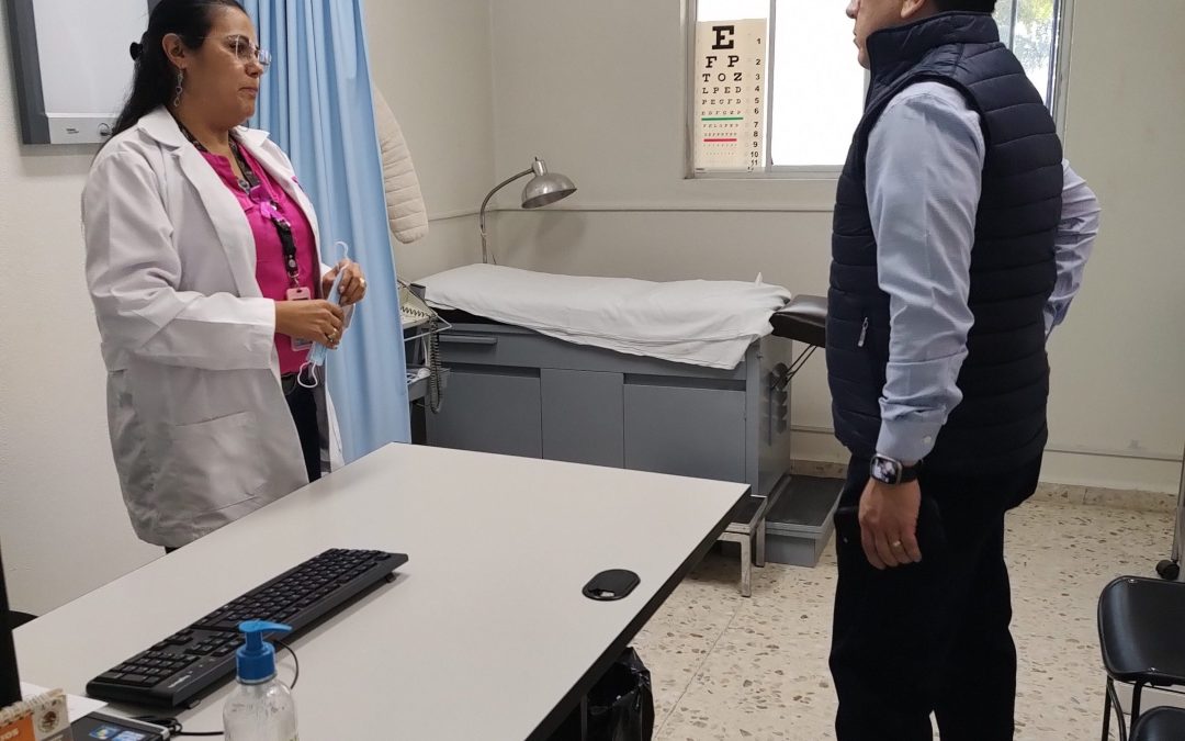 El Secretario de Salud Gabriel Cortés continúa con gira de evaluación por unidades médicas.