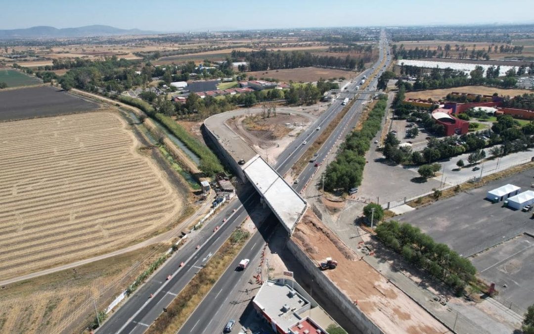 MEJORAN CIRCULACIÓN NUEVOS PUENTES EN IRAPUATO.