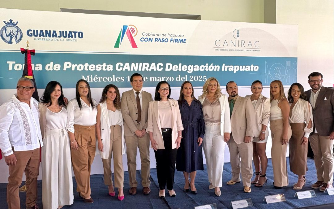 TOMA PROTESTA NUEVO CONSEJO DIRECTIVO DE CANIRAC IRAPUATO  