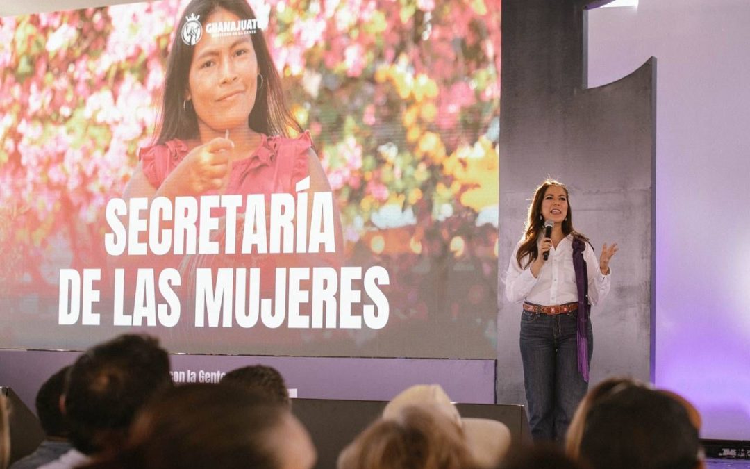 Libia Dennise anuncia creación de la Secretaría de las Mujeres en Informe de Gobierno en San Diego de la Unión 
