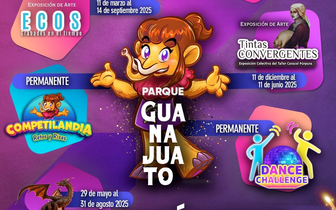 ¡VEN A DISFRUTAR TUS VACACIONES DE SEMANA SANTA Y PASCUA EN PARQUE GUANAJUATO!