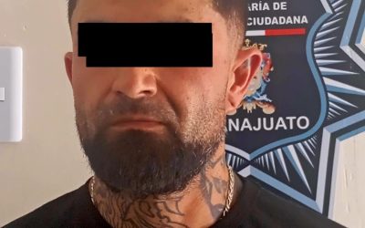 Detiene Policía de Guanajuato a dos sujetos tras reporte por lesiones con arma de fuego