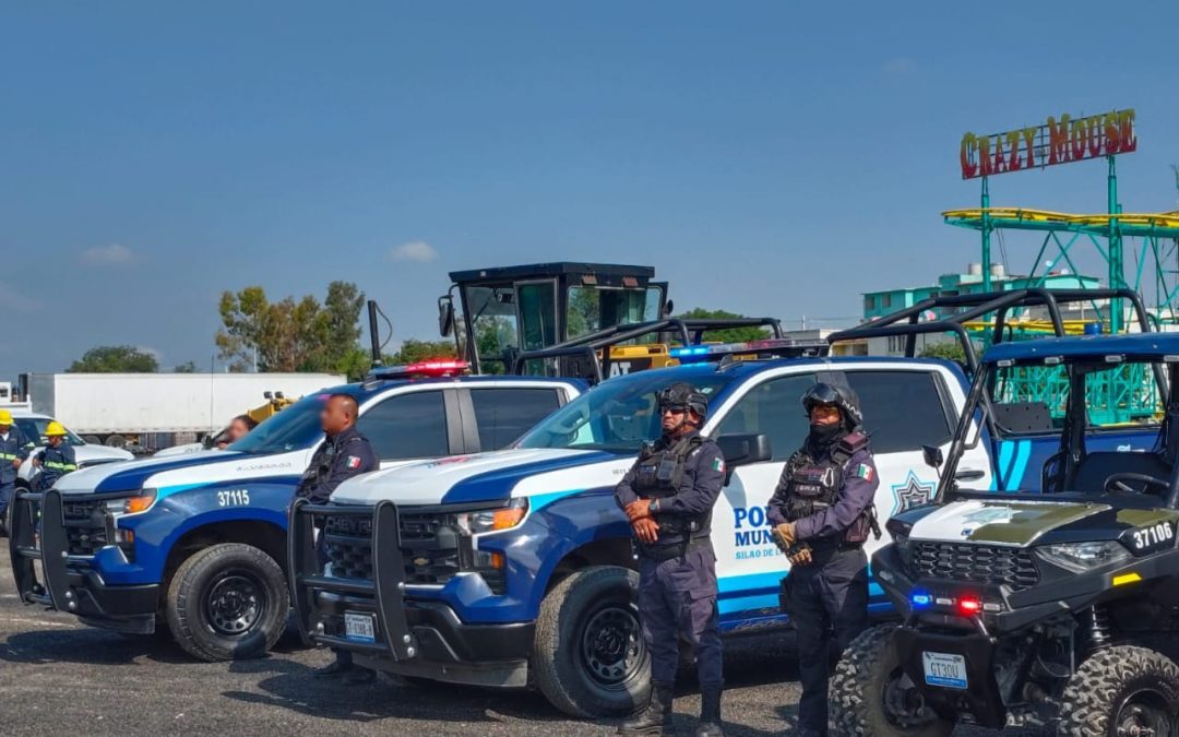 Presenta Seguridad Ciudadana estrategia sólida para la Feria de Silao 2025