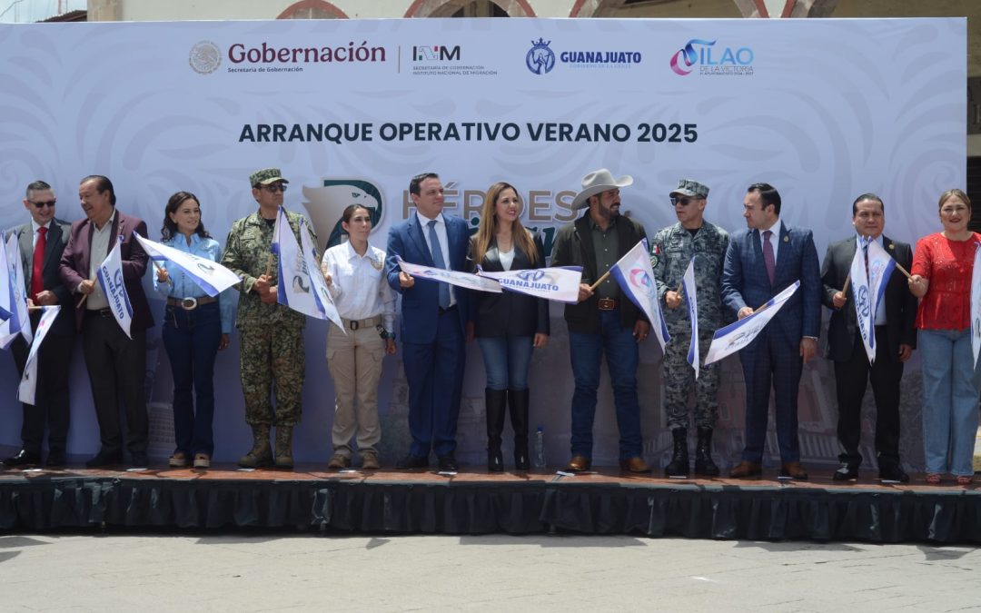Arranca en Silao el operativo verano 2025 del programa Héroes Paisanos