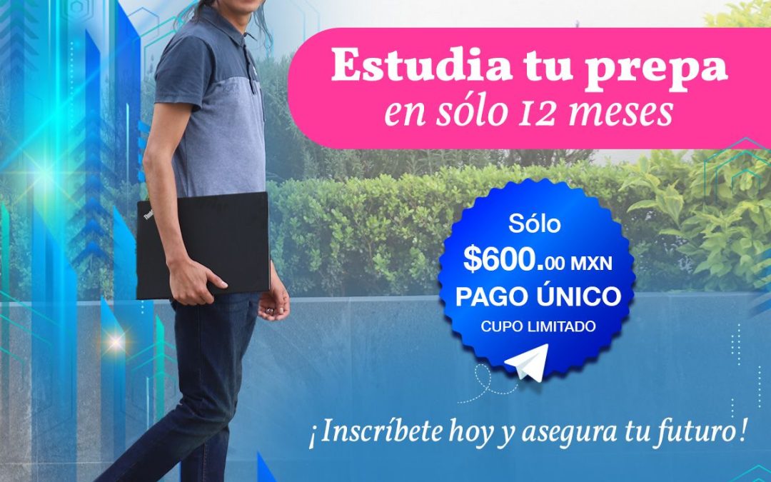 Llega UVEG Prepa +: Termina tu bachillerato en 12 meses