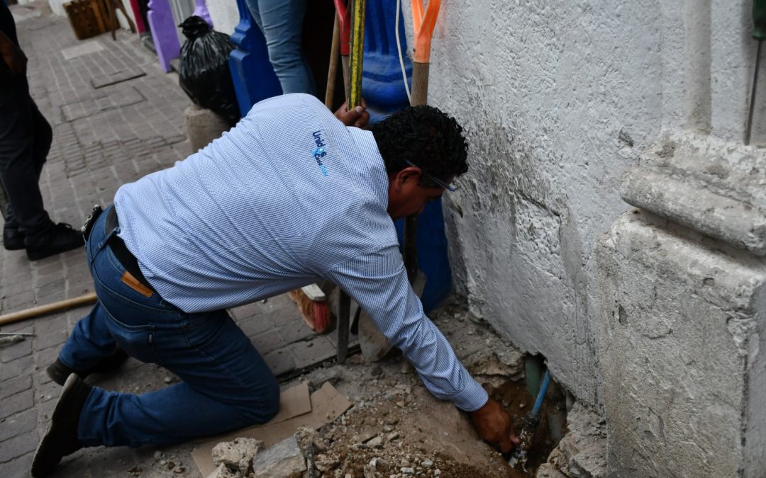 Detecta y clausura el SIMAPAG 14 tomas clandestinas de agua en lo que va del año