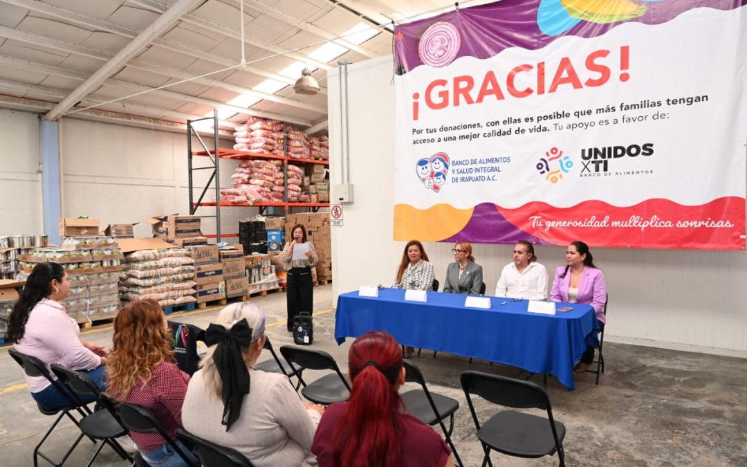 FIRMAN CONVENIO DE COLABORACIÓN ENTRE INMIRA Y EL BANCO DE ALIMENTOS