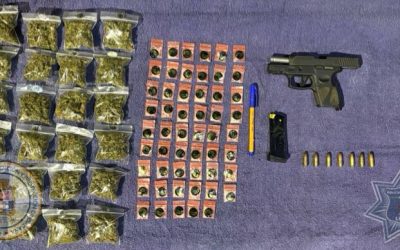 La Policía de León detuvo a un hombre por portación de arma de fuego y droga •