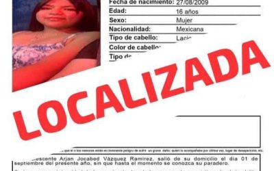 Acompaña Gobierno Municipal a familia de Arjan N., menor desaparecida en la capital y fue localizada con vida en otra entidad