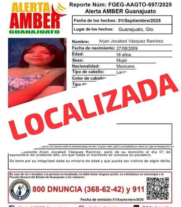 Acompaña Gobierno Municipal a familia de Arjan N., menor desaparecida en la capital y fue localizada con vida en otra entidad