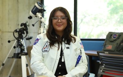 Estudiante de la UG busca llegar al espacio a bordo del cohete New Shepard