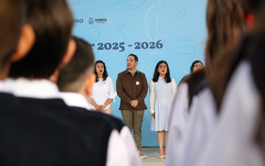 Arranca en Romita el Ciclo Escolar 2025–2026