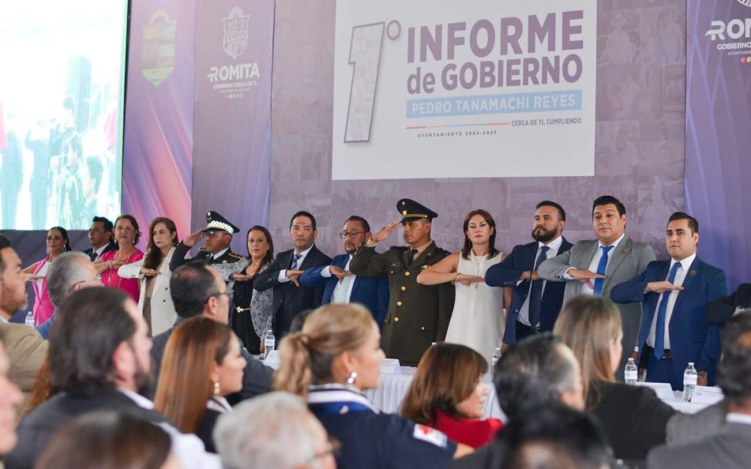 Romita Avanza con Resultados: Pedro Tanamachi Presenta su Primer Informe de Gobierno.