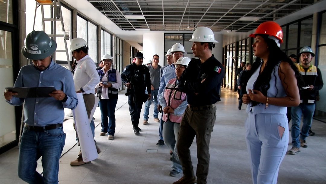 PRESENTA IMPORTANTE AVANCE LA  OBRA DEL COMPLEJO DE SEGURIDAD DE  IRAPUATO 