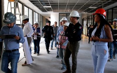PRESENTA IMPORTANTE AVANCE LA  OBRA DEL COMPLEJO DE SEGURIDAD DE  IRAPUATO 