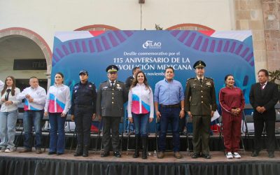 ASISTEN MÁS DE 3 MIL 500 PERSONAS AL 115 ANIVERSARIO DE LA REVOLUCIÓN MEXICANA LLEVADA A CABO EN SILAO