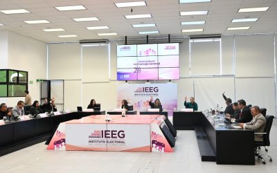 Presenta IEEG informes en sesión ordinaria