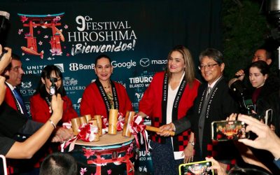 ESTRECHAN LAZOS DE UNIDAD EN FESTIVAL HIROSHIMA EN IRAPUATO