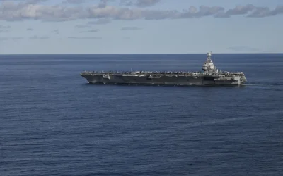 El portaviones más grande del mundo se suma a operativo de EU vs el narcotráfico en Latinoamérica