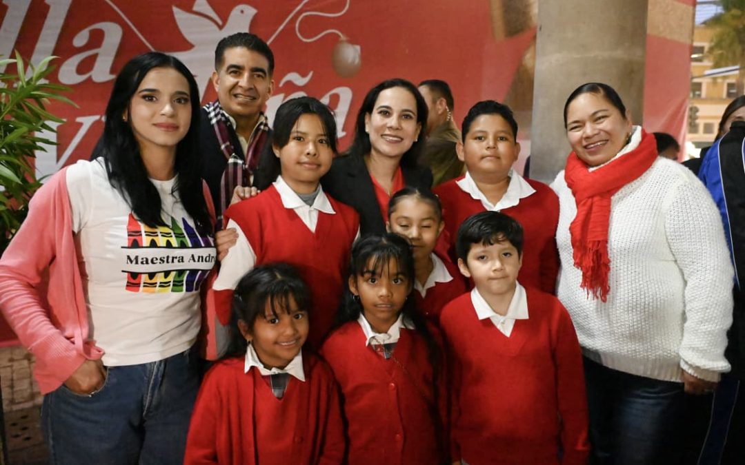 FOMENTAN SANA CONVIVENCIA CON CONCURSO DE PIÑATAS