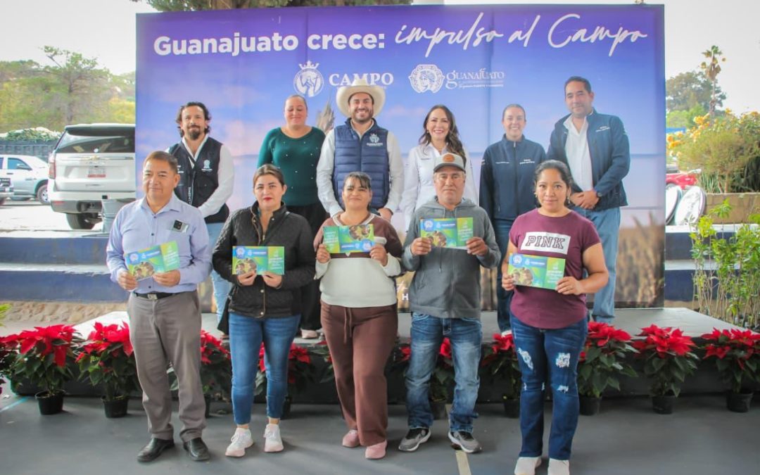 Trabajan de la mano el Gobierno Municipal y el Gobierno de la Gente para fortalecer el campo de Guanajuato Capital