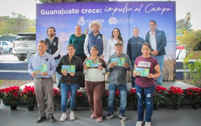 Trabajan de la mano el Gobierno Municipal y el Gobierno de la Gente para fortalecer el campo de Guanajuato Capital