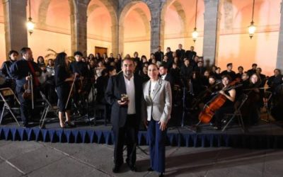 FILARMÓNICA MAHLER DESLUMBRA EN PATIO DE LA PRESIDENCIA DE IRAPUATO CON “CARMINA BURANA”