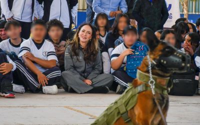 Fortalece Samantha Smith cultura de la prevención con Feria en telesecundaria