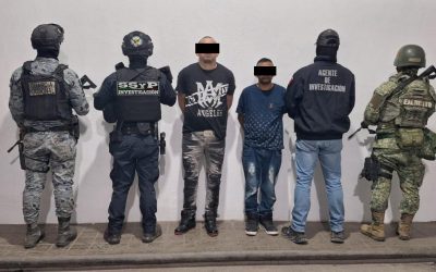 En acción conjunta, logra Secretaría de Seguridad y Paz del Estado deGuanajuato captura del presunto autor material del ataque en Lomade Flores y dos cómplices