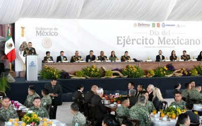 RECONOCEN LABOR DE HOMBRES Y MUJERES DEL EJÉRCITO MEXICANO
