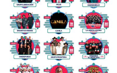 OFRECE FERIA DE LAS FRESAS 2026 CARTELERA DE NIVEL MUNDIAL 