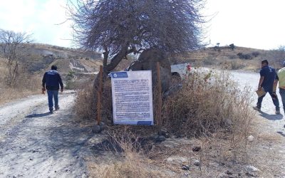 Tras inspección ambiental, PAOT suspende Banco de Material en Valle de Santiago
