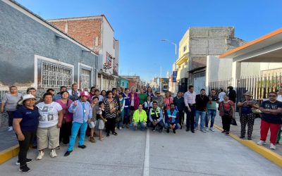 LA PRESIDENTA DE SILAO, MELANIE MURILLO ENTREGÓ LAS OBRAS DE LA CALLE HONDA