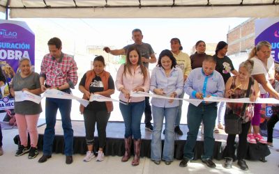 INAUGURAN OBRAS DE BENEFICIO SOCIAL CON IMPACTO A 2 MIL PERSONAS