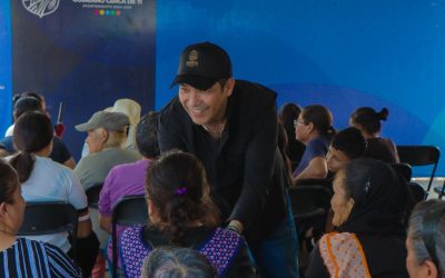 Anuncian pavimentación de la calle principal y de acceso en Gavia de Rionda en Romita.