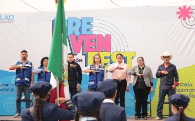 MELANIE MURILLO COMPARTE CON ESTUDIANTES DE LA PRIMARIA ALFREDO V. BONFIL ACTIVIDADES DE PREVENCIÓN Y SANA CONVIVENCIA
