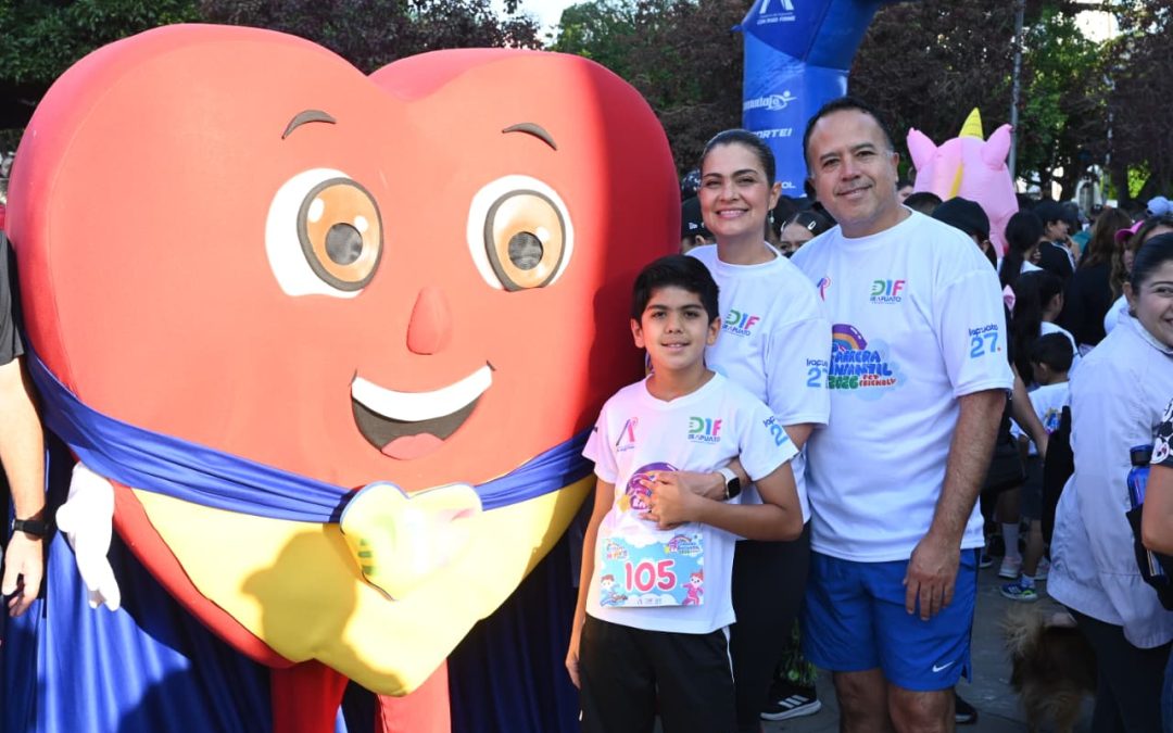 PARTICIPAN MÁS DE MIL 500 EN CARRERA INFANTIL DE FESTIVAL DE LA NIÑEZ EN IRAPUATO.
