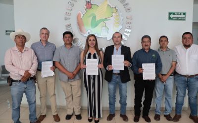 MELANIE MURILLO REFUERZA ACCIONES PARA PROTEGER LOS CULTIVOS EN EL MUNICIPIO.