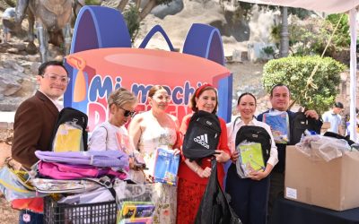 Arranca Samantha Smith campaña “Mi Mochila Diferente 2026” para apoyar a estudiantes de secundaria