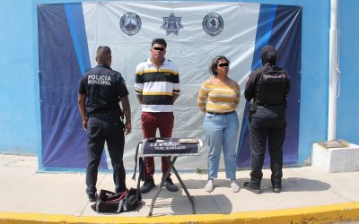 CAPTURA POLICÍA MUNICIPAL DE SILAO A DOS PRESUNTOS RESPONSABLES DE ROBO CON VIOLENCIA