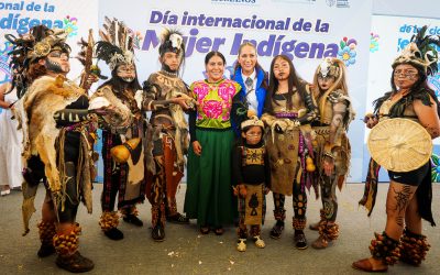Refrenda Libia Dennise su compromiso con la defensa de los derechos, oportunidades y participación de las mujeres indígenas